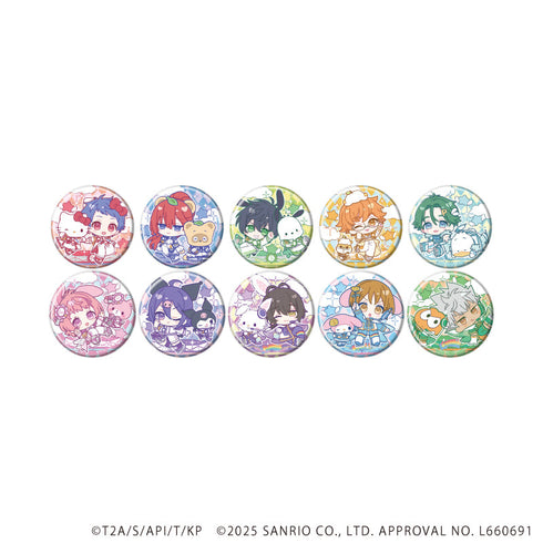 『KING OF PRISM-Your Endless Call-×サンリオキャラクターズ』缶バッジ01/コンプリートセット(全10種)(コラボイラスト)